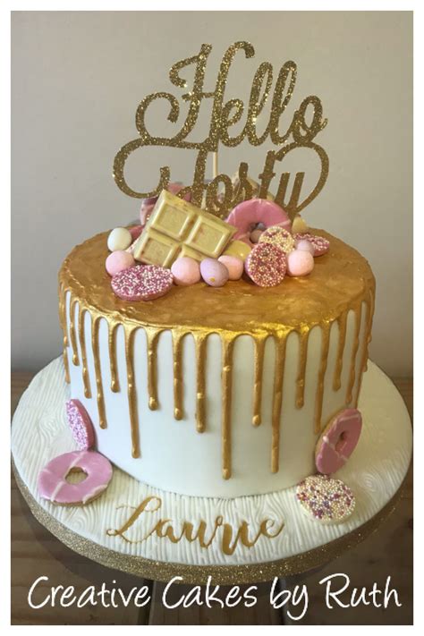 Gold Drip Cake 29th Birthday Cakes Golden Birthday Cakes Cake