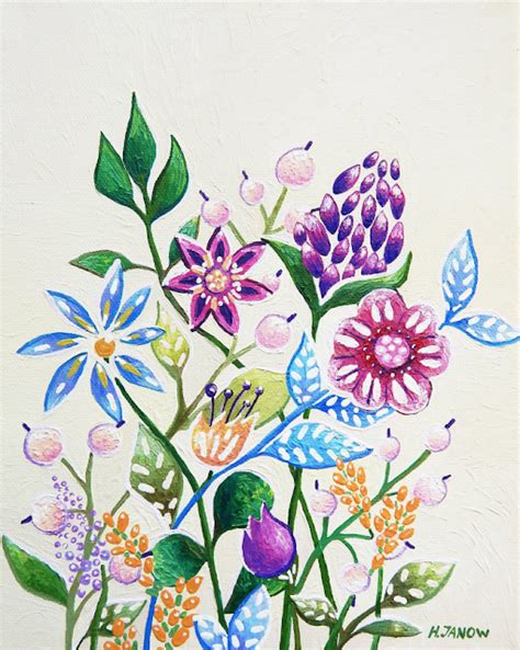 Mothers Day Flower Paintings
