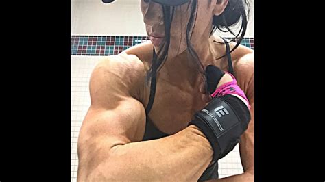 Female Bodybuilder Fbb Biceps Youtube