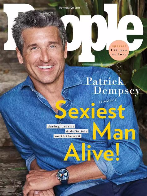 Patrick Dempsey Named People Magazines ‘sexiest Man Alive
