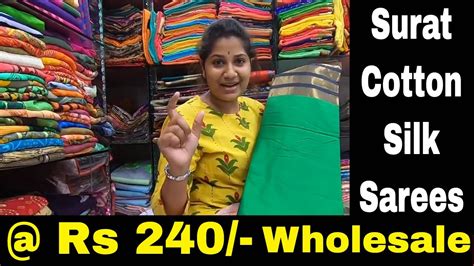 Surat Cotton Silk Sarees Wholesale Market At Very Low Costlatest