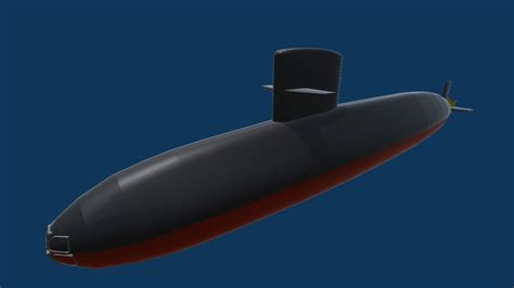 Simpleplanes Barbel Class Submarine