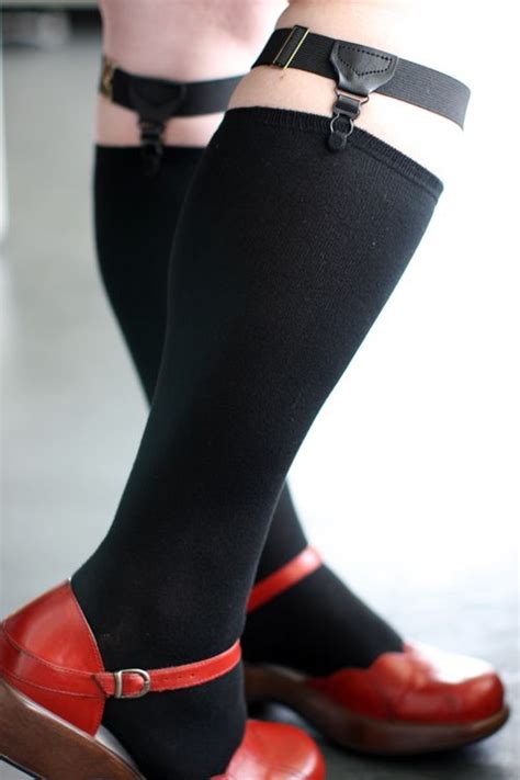 Sock Dreams Classic Sock Garters Mens Socks Striped Knee High