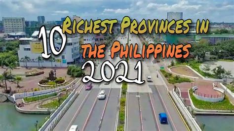 Top 10 Richest Provinces In The Philippines 2021 Youtube Vrogue