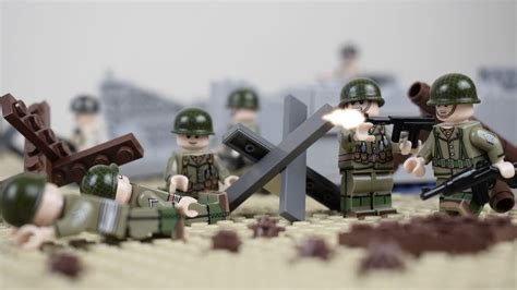 Lego Ww2 D Day Youtube