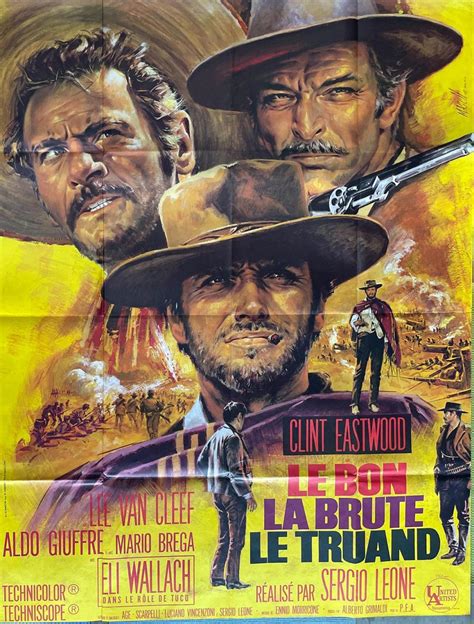 Sold Price The Good The Bad And The Ugly Original 1967 Vintage French