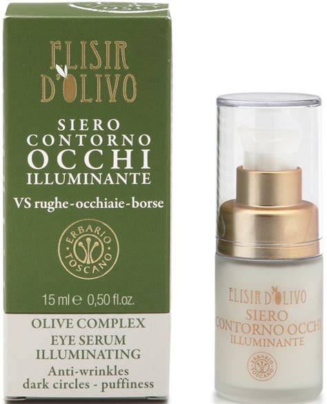 Erbario Toscano Olive Complex Eye Serum Illuminating Ser Pentru