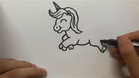 Kako Nacrtati Jednoroga Za 3 Minuta How To Draw A Cute Unicorn Easy