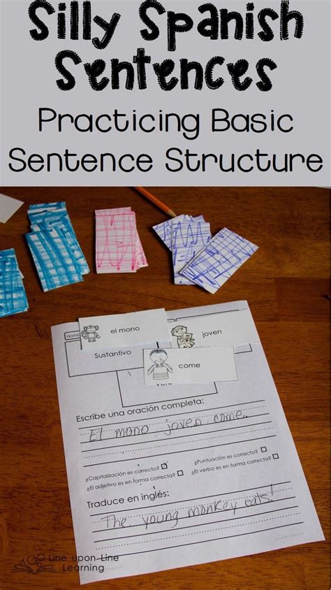 A Fun and Flexible Way to Practice Spanish Sentence Building | Line ...