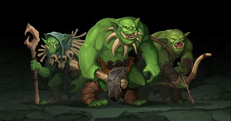 Orcs Army Characters 2d Characters Unity Asset Store