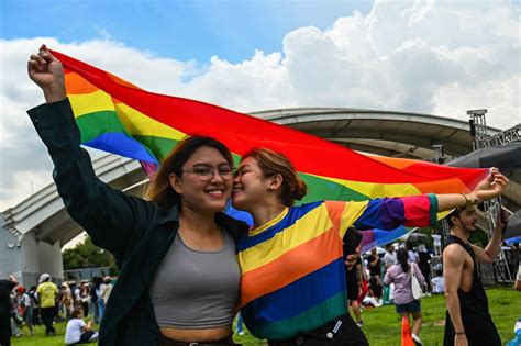 lgbtqia community allies hold manila pride march abs cbn news