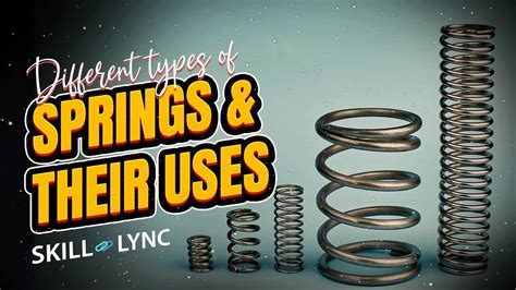 Different Types Of Springs And Their Uses Skill Lync Youtube