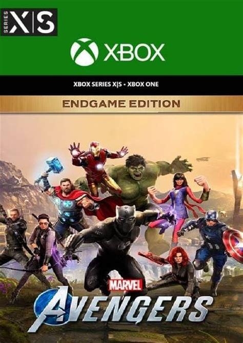 Marvels Avengers Endgame Edition Uk Xbox Onexbox Series Xs Cdkeys