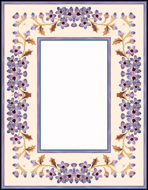 Artbyjean Paper Crafts Scrapbook Frames From Set A02 Purple Wood