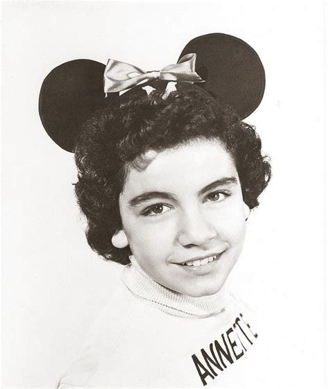 Mouseketeer Annette 1950s Annette Funicello Mouseketeer Mickey