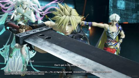Dissidia Final Fantasy NT Review Materia V Spiritus Tournament Fighters