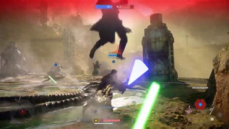 Star Wars Battlefront 2 Heroes Vs Villains Using Yoda Gameplay 1080p Subtitles Youtube