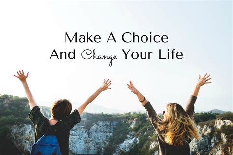 Make A Choice And Change Your Life — Julie Oleszek