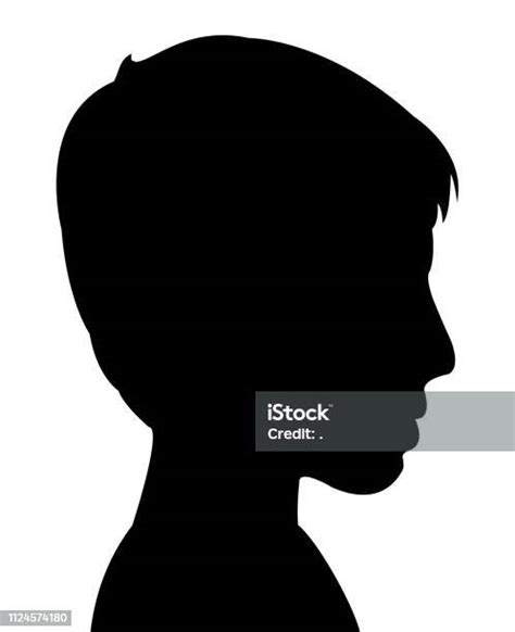 Child Head Silhouette Vector Stock Illustration Download Image Now