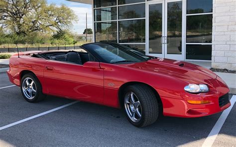 10k Mile 1999 Chevrolet Camaro Ss Convertible 6 Speed For Sale On Bat