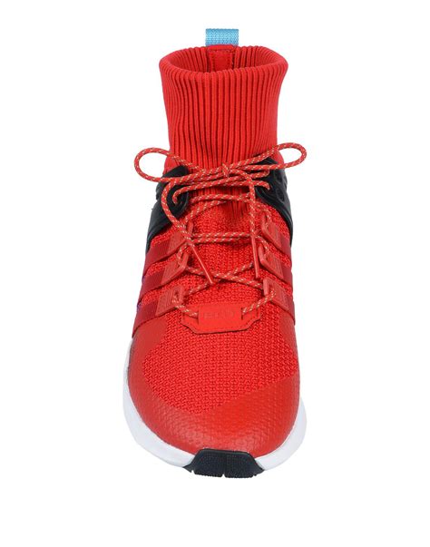 Adidas Originals High Tops And Sneakers In Red For Men Lyst