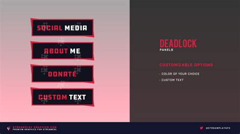 Twitch Panels Custom Twitch Panel Templates Download Panel Packs