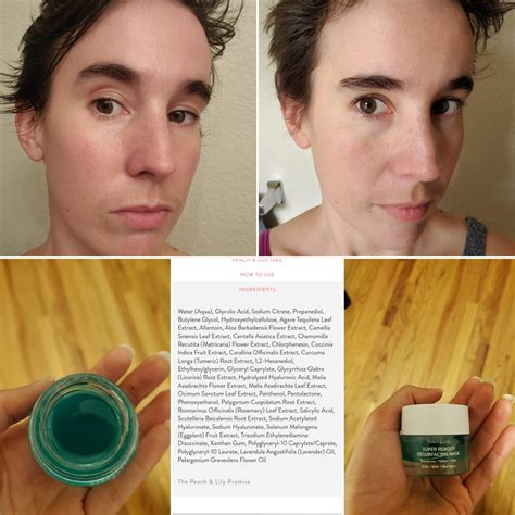 Peach And Lily Super Reboot Mask Review Lisa Loves Skincare