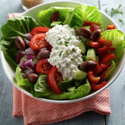 Greek Salad Recipe With Cottage Cheese Daisy Brand Recipe Greek