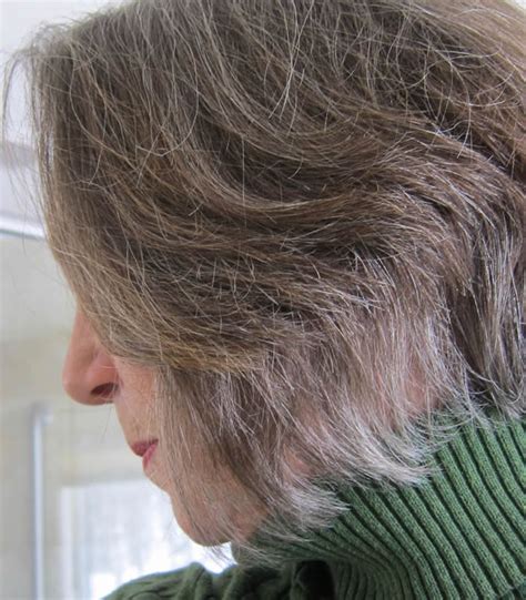 How To Transition Into Gray Hair Elaines Journey From Colored Hair