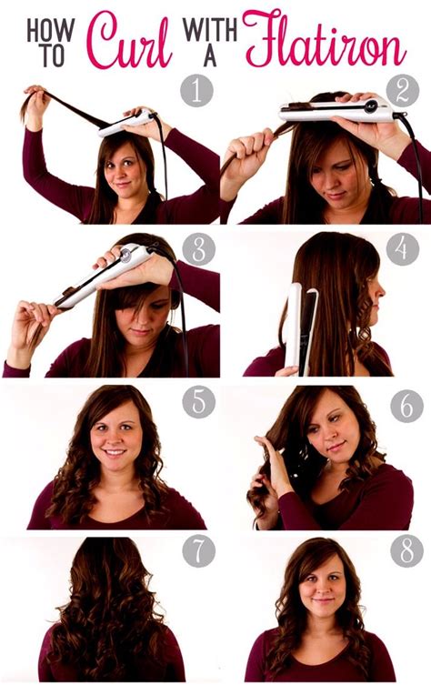 This will help your hair stay straighter as it dries, and it will make your hair look smoother and shinier when you're finished. Don't Have A Curling Iron? Curl Your Hair With A ...