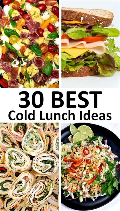 The 30 Best Cold Lunch Ideas Gypsyplate