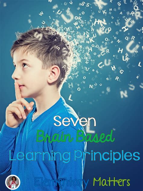 Elementary Matters Seven Brain Based Learning Principles