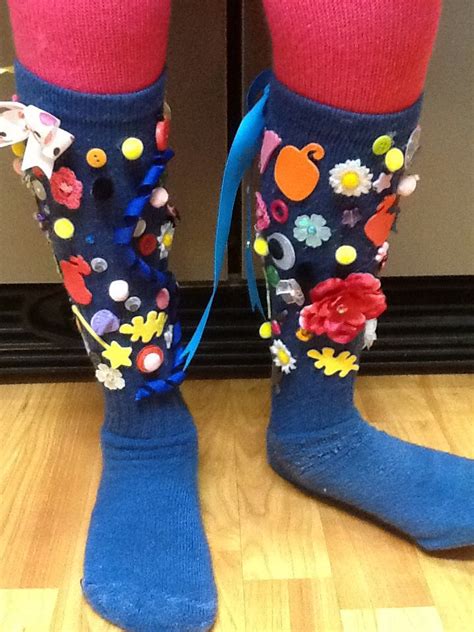 Made These For Crazy Socks Day At School They Turned Out Like I Spy
