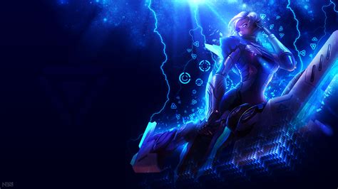 Project Ashe Wallpaper 1920x1080 Disruption By Aliceemad On Deviantart