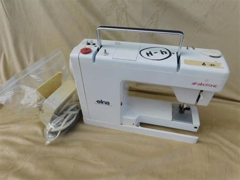Elna Air Electric Su Multiprogram Swiss Sewing Machine