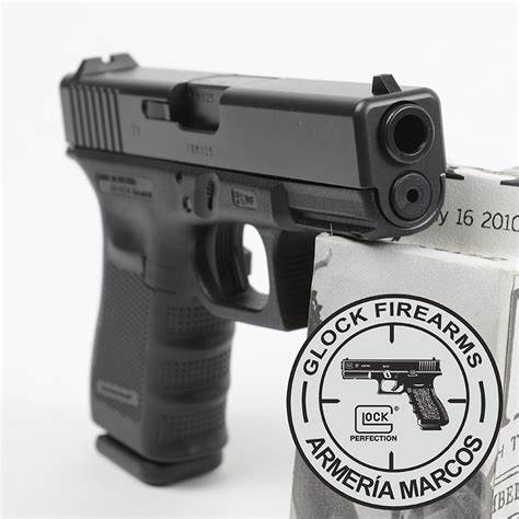 Pistola Glock 19 Gen4 Cal 9x19 Armeria Marcos Importador Oficial