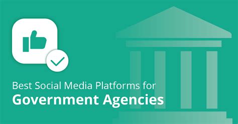 Government And Social Media 5 Networks For The Public Sector