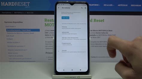 Cómo Activar Y Desactivar El Modo No Molestar En Motorola Moto G30