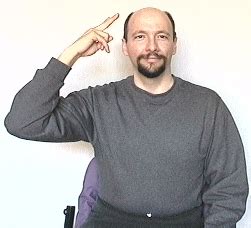 To teach your baby to sign flower, always do the sign while verbally saying the word in a sentence. "barber" ASL American Sign Language