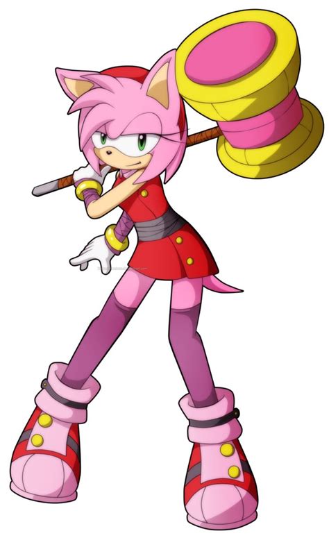 Amy Rose Sonic Boom By Bloomphantom On Deviantart Amy Rose Ideias