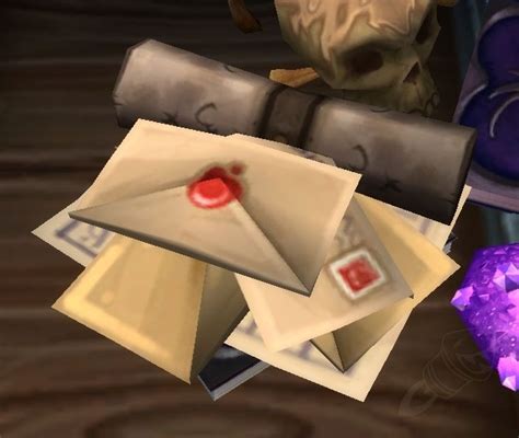 A Mysterious Note Object World Of Warcraft