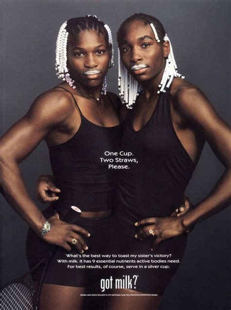 The Most 90s Tastic Got Milk Ads Venus And Serena Williams Venus