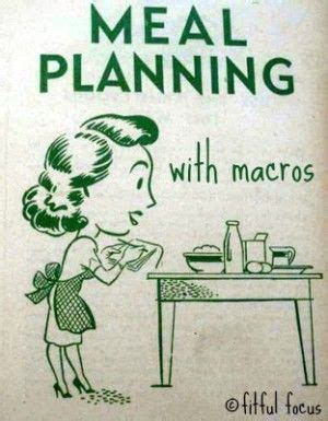 If yes, how do u do this please? Meal Planning with Macros | Macros diet, Advocare meal ...