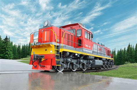 Two Shunting Diesel Locomotives Of Tem18dm Series Were Shipped To