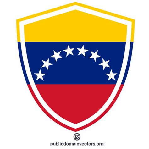bandera y escudo de venezuela