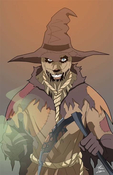 Scarecrow On The Loose By Phil Cho On