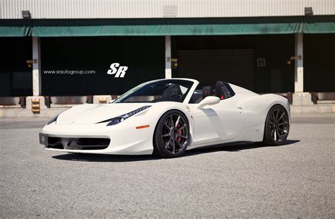 Painted in giallo modena, this car is sure to grab the attention of any passerby. Ferrari 458 Spider on PUR Wheels Is Black and White Only - autoevolution