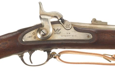 Very Fine Us Civil War Springfield Type I Model 1863