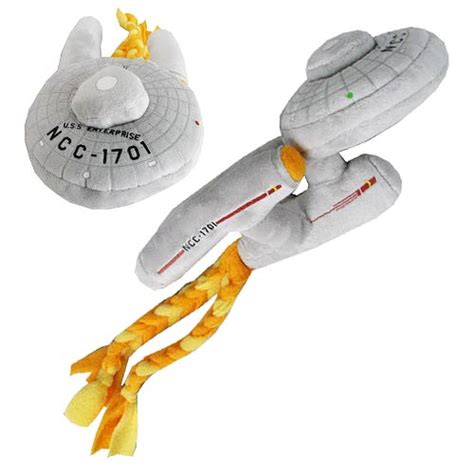 Star Trek Tos Enterprise Ncc 1701 Warp Drive Dog Chew Toy Plush