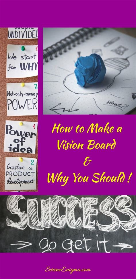 How To Make A Vision Board And Why You Should Making A Vision Board